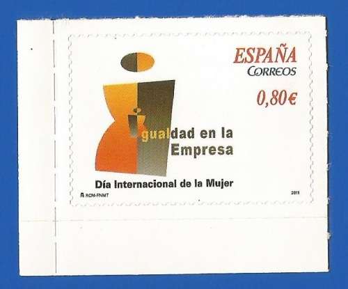 Spain 2011 International Women`s Day - Self Adhesive Stamp -MNH-Thematic-Symbol