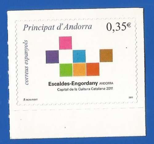 Andorra 2011 Escaldes-Engordany - Capital of Catalan Culture 2011 -MNH-Thematic-Symbol