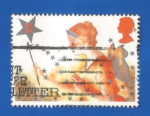 England-Used-Cancel-Thematic-Christmas
