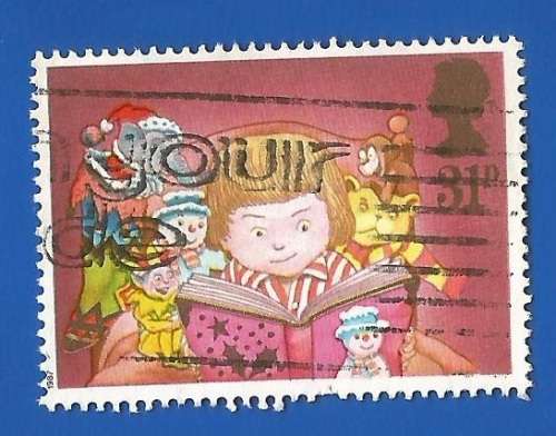 England-Used-Cancel-Thematic-Children