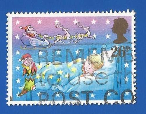 England-Used-Cancel-Thematic-Christmas
