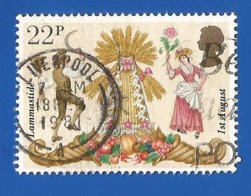 England-Used-Cancel-Thematic-Tradition-Culture