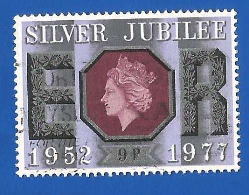 England-Used-Cancel-Thematic-Famous Person-Queen-Jubilee