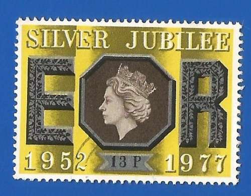 England-Used-Cancel-Thematic-Famous Person-Queen-Jubilee