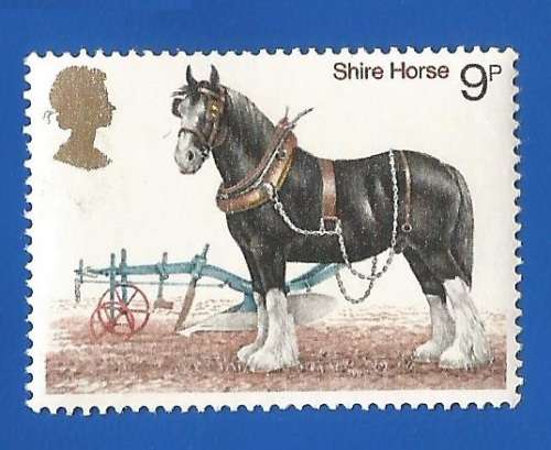 England-Used-Cancel-Thematic-Fauna-Horse