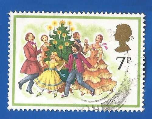 England-Used-Cancel-Thematic-Christmas