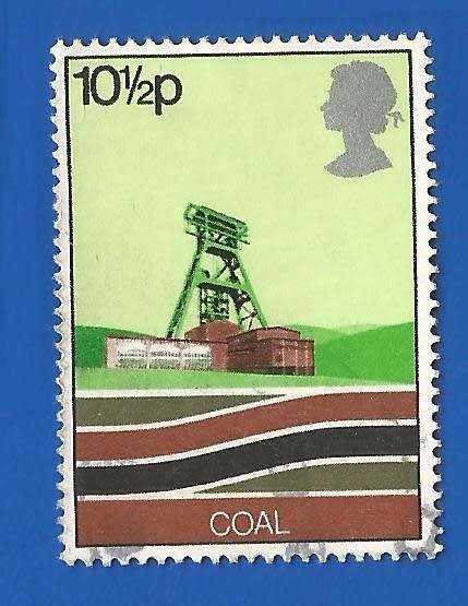 England-Used-Cancel-Thematic-Industry-Coal