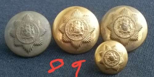 Antiques-Vintage-Collectable-Buttons-South African Police