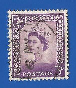 Isle of Man-Used-Thematic-Famous Person-Queen