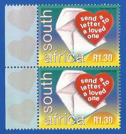 RSA-2000-MNH-SACC1289-World Post Day -Thematic-Symbol