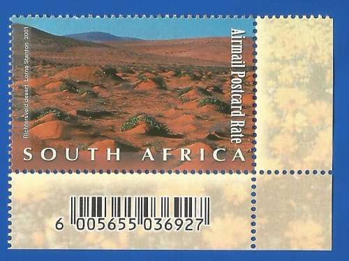 RSA-2001-MNH-SACC1441-South African Natural Wonders-Thematic-Places of Interest-Flora-Desert