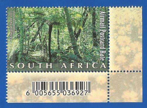 RSA-2001-MNH-SACC1440-South African Natural Wonders-Thematic-Places of Interest-Flora-Forest
