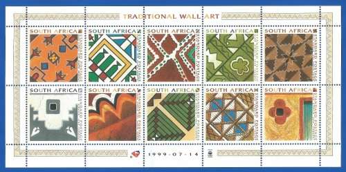 RSA-1999-MNH-Sheetlet-SACC1230-Traditional Wall Art-Thematic-Wall Art