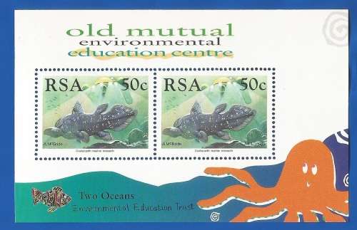RSA-1997-MNH-M/S-SACC1044-Old Mutual Environmental Education Centre Two Oceans-Thematic-Fish-Fauna