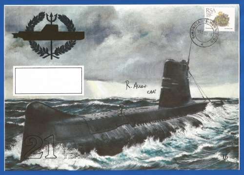 RSA-S A Navy-FDC-Cover No16-Signed-No1369/8000-Simonstown-Thematic-Flora-Military-Navy