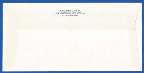 RSA-S A Navy-1982-FDC-Cover No3-S.A.S. Oswald Pirow-Signed-Thematic-Ship-Navy-Military