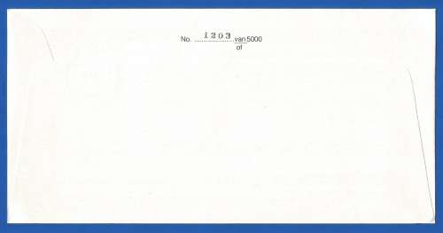RSA-SA Navy-1986-FDC-Cover No10-No 1203/5000-SAS Wingfield 30 Years-Signed-Thematic-Symbol-Navy