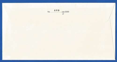 RSA-SA Navy-1988-FDC-Cover No12-No 469/5000-SAS Simonsberg-Signed-Thematic-Buildings-Navy