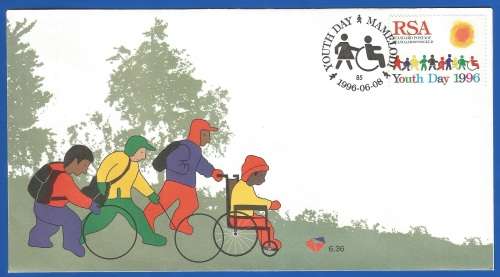 RSA-1996-FDC-SACC953-NO-6.36-Nelson Mandela`s Children`s Fund-Thematic-Children