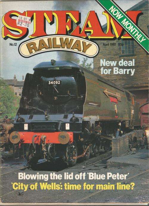 Steam Railway Magazine-April-1981-No 12- Pg1-64