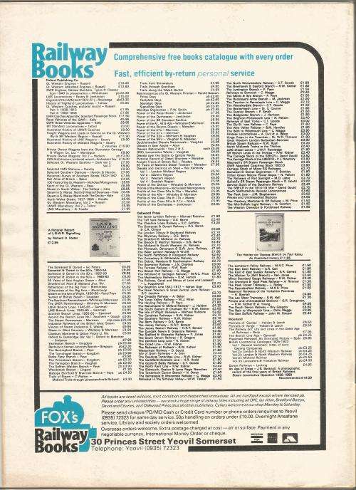 Steam Railway Magazine-March-1983-No 35- Pg1-64