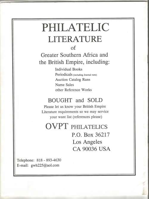 PSGSA- Forerunners Magazine-July/October 2002-Volume XV1- No1-Pg1-44