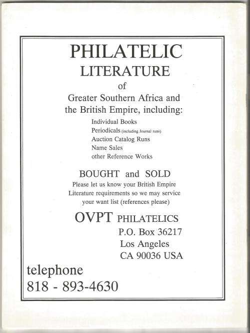 PSGSA- Forerunners Magazine-Nov-2000 /Feb 2001-Volume XIV- No2-Pg67-125