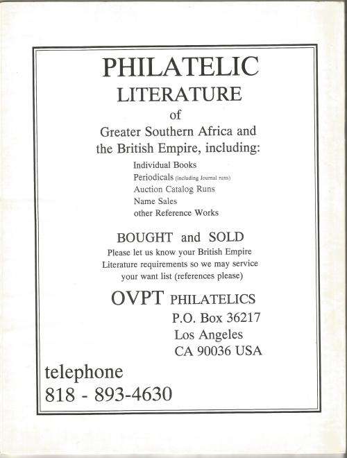 PSGSA- Forerunners Magazine-March/June 2001-Volume XIV- No3-Pg126-184