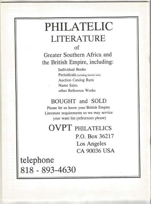 PSGSA- Forerunners Magazine-Nov 2001/Feb 2002-Volume XV- No2-Pg43-78