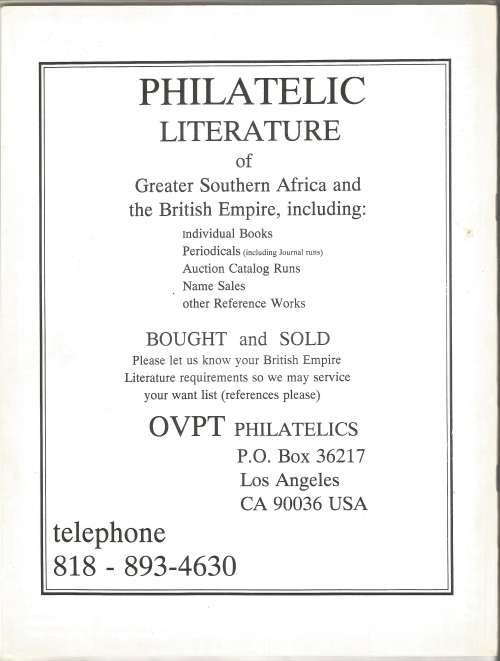 PSGSA- Forerunners Magazine-July/October1999-Volume XIII- No1-Pg1-51