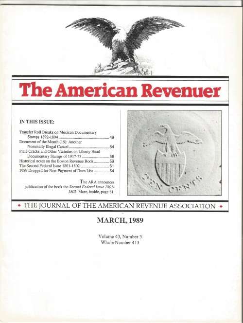 The American Revenuer Magazine-March 1989-Volume 43-No3-Pg45-68