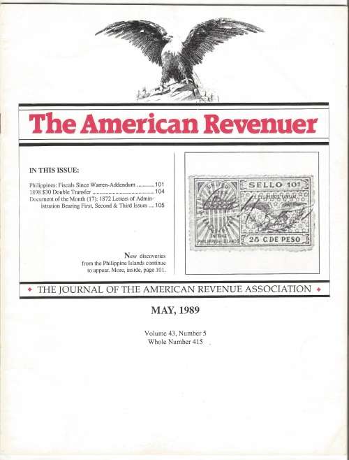 The American Revenuer Magazine-May 1989-Volume 43-No5-Pg100-116
