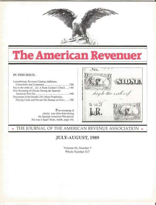 The American Revenuer Magazine-July/August 1989-Volume 43-No7-Pg138-155