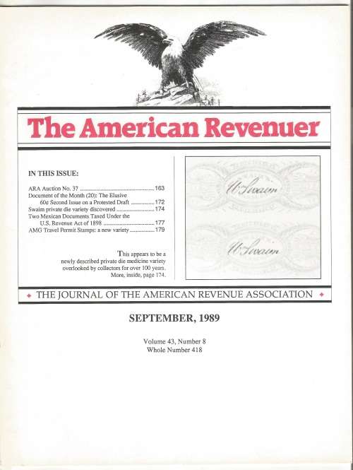 The American Revenuer Magazine-Sept 1989-Volume 43-No8-Pg162-184