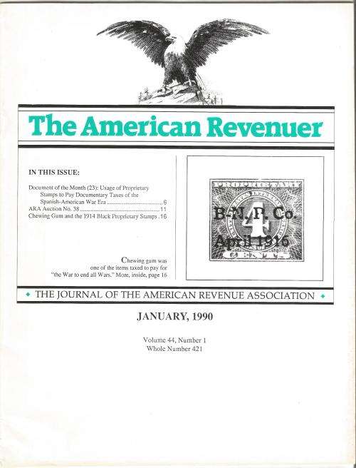 The American Revenuer Magazine- Jan 1990-Volume 44-No 1-Pg1-24