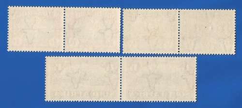 Union of SA 250th Anniv. of the Huguenot Landing SACC81-83 -MNH-Thematic-Scenery-Symbol