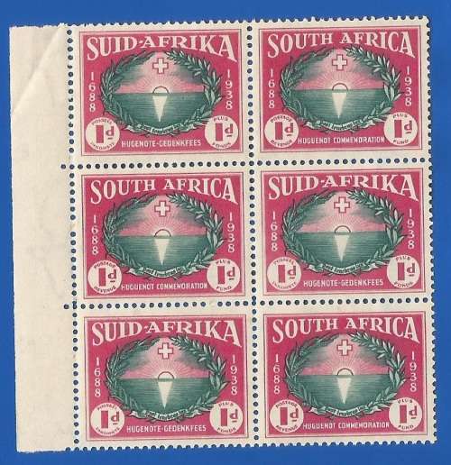 Union of SA 250th Anniv. of the Huguenot Landing SACC82 -MNH-Thematic-Scenery-Symbol