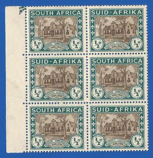 Union of SA 250th Anniv. of the Huguenot Landing SACC81 -MNH-Thematic-Scenery-Symbol