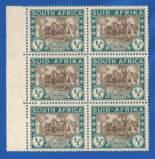 Union of SA 250th Anniv. of the Huguenot Landing SACC81 -MNH-Thematic-Scenery-Symbol