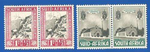 Union of SA 1933 Voortrekker Memorial Fund SACC54 MNH-Thematic-Scenery-House