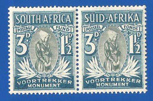 Union of SA 1933 Voortrekker Memorial Fund SACC54 MNH-Thematic-Famous Person