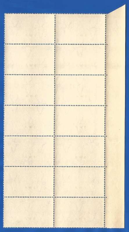 SWA SACC164 Royal visit -MNH-1947-3d-Thematic-Royal Family-Queen-Shift of Overprint