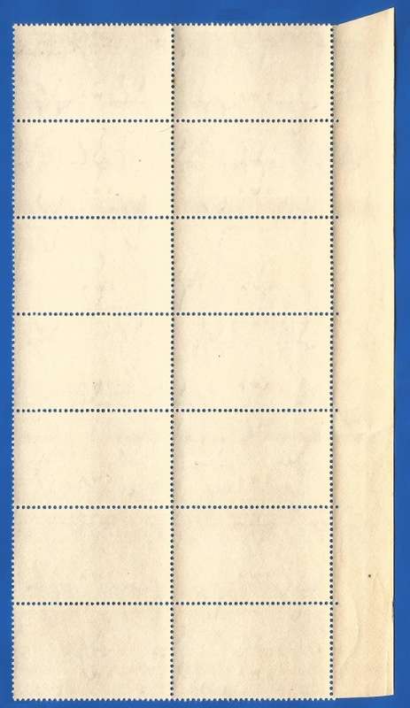 SWA SACC164 Royal visit -MNH-1947-3d-Thematic-Royal Family-Queen-Shift of overprint