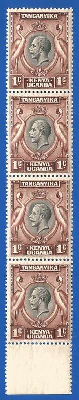 Kenya Uganda Tanganyika- SG110  MNH-1c-Thematic-Royal Family-King