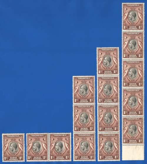 Kenya Uganda Tanganyika- SG110  MNH-1c-Thematic-Royal Family-King