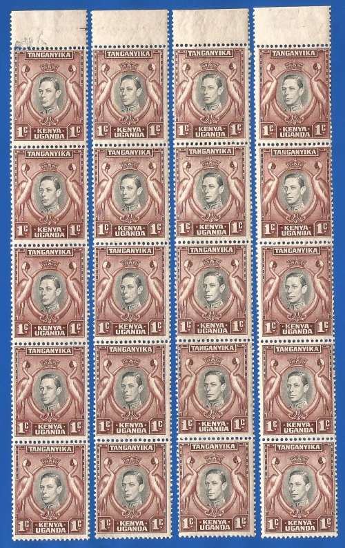Kenya Uganda Tanganyika- MNH-1c-Thematic-Royal Family-King