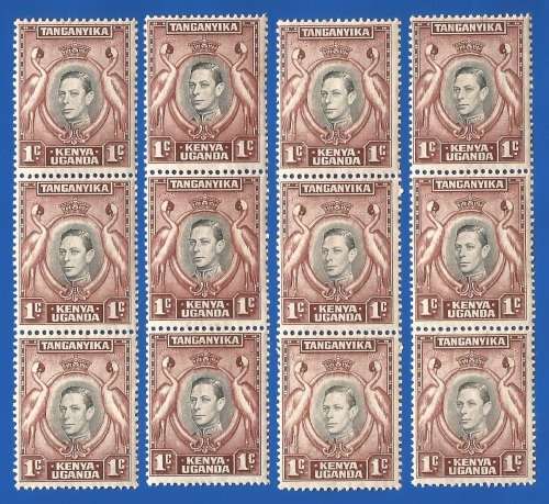 Kenya Uganda Tanganyika- MNH-1c-Thematic-Royal Family-King