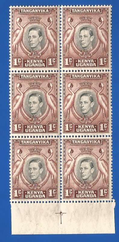 Kenya Uganda Tanganyika- MNH-1c-Thematic-Royal Family-King printers guide