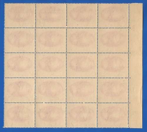 Union of South Africa- SACC107 Victory Extended control block MNH- Thematic- Symbol