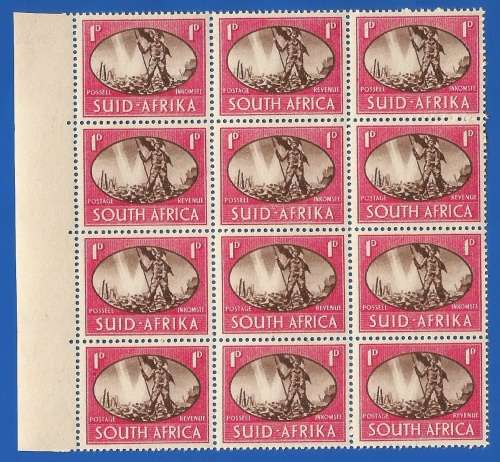 Union of South AfricaSACC107 Vb R5/1 Variety mark over G- MNH- Thematic- Symbol